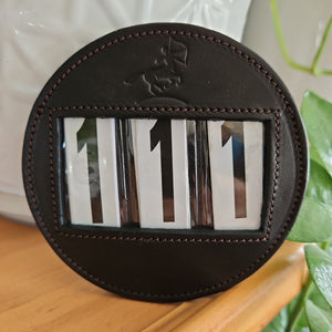 Leather Number holders