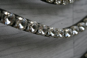 Large clear crystal wave 10mm