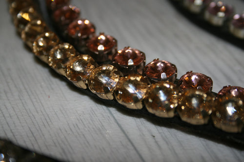 10mm gold crystal