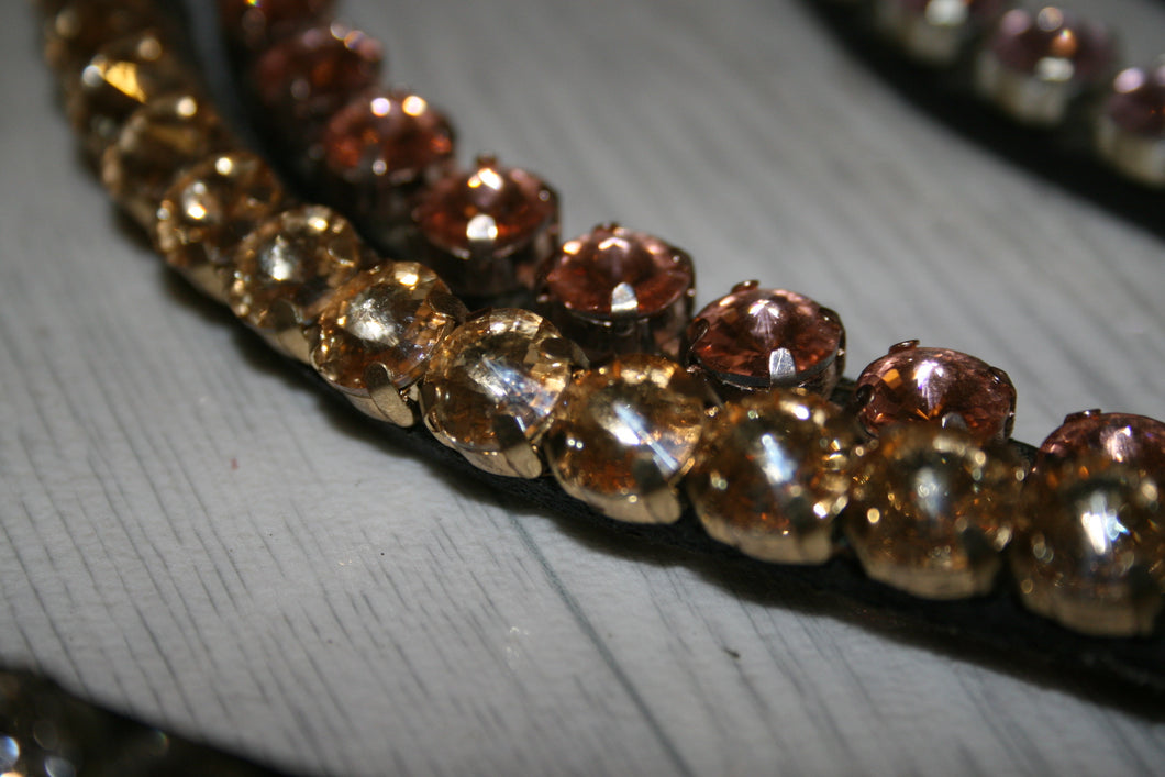 10mm gold crystal