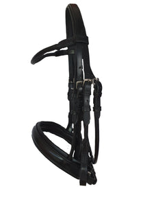 HALF ROLLED DOUBLE BRIDLE