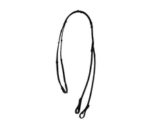 Load image into Gallery viewer, ATHENA - Black rolled bridle